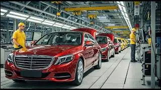 Inside a $1B Mega Factory That Runs 24/7 | Luxury Cars Made| #MegaFactory #LuxuryCars #CarFactory