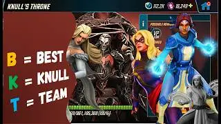 MSF Best Knull Teams (BKT) Battleworld Zone 4 | The Abyss Difficulty 5 - Marvel Strike Force