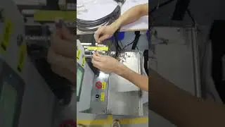 Flag identification sticker labeling machine for cables wires