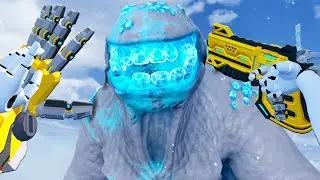 Becoming Kaiju's Dentist as a Giant Mech In VR