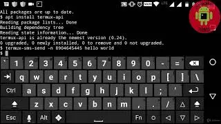 Sending SMS - Masters in Ethical Hacking with Android  - Miscellaneous