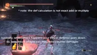 Dark Souls 3 PVP - how counter damage actually works