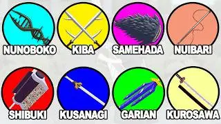 Every Special Sword in Naruto RANKED and Explained in 21 minutes