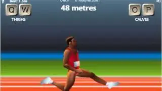 Completing the QWOP game