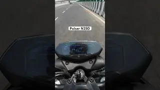 2024 New Pulsar N250 1st To 5th Gear Top Speed Test #pulsarn250