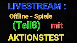 1001 Spiele (Teil1) spielen. Videospiele mit Aktionstest!!!!!