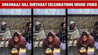 Shehnaaz Gill Birthday Celebration Inside Video 