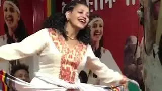 Traditional dance in Gondar, Ethiopia