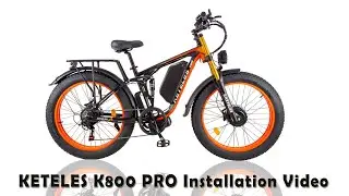 KETELES K800 PRO Electric Bike Installation Video