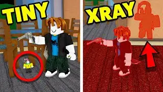 Using ALL ADMIN COMMANDS in Murder Mystery 2..