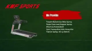 Treadmill, Exercise Bike, Stepper, Elliptical, Rower, Multi Gym | KMF SPORTS