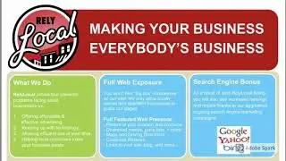 RelyLocal helps grow your Local Business
