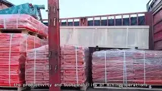 Heavy Duty Polyurethane Rubber Fine Mesh Screen Panels for Ore Plants