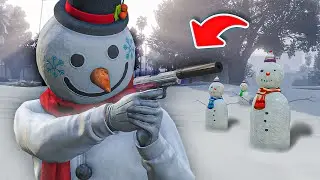 ΕΓΙΝΑ ΧΙΟΝΆΝΘΡΩΠΟΣ ΣΤΟ GTA 5 ONLINE