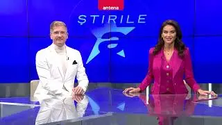 Vezi Știrile Antena Stars cu Geanina Ilieș și Marius Niță, luni p&acirc;nă vineri de la ora 9.00 pe Stars