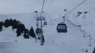 Männlichen Holenstein Gondola Grindelwald Switzerland 