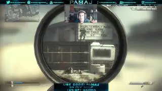 Pamaj's POV vs. FaZe Apex - COD Ghosts 1v1 Quickscoping!