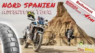 Mit der Reiseenduro und dem Bridgestone AT41 durch Nordspanien