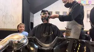 CAPTAIN BARBERSHOP || PERTAMA KALI RAPIHIN RAMBUT DI BIGGEST LUXURY BARBERSHOP