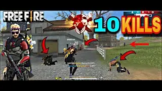 10 KILLS WITH DJ ALOK|Free fire max gameplay|op headshots
