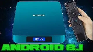 НОВИНКА! ANDROID 8.1 ТВ БОКС С ГОЛОСОВЫМ УПРАВЛЕНИЕМ SCISHION AI ONE ПОЛНЫЙ ОБЗОР