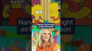 The Simpsons Voices Then vs Now