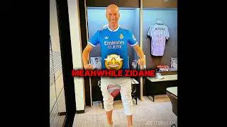 Zidane In Real Madrid New Kit🤩