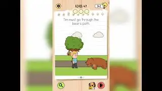 Brain Test 5 Level 47 walkthrough Solution