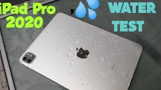 iPad Pro 4th gen 2020 water test
