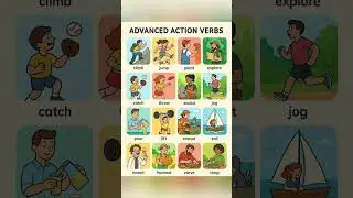 Action verbs with pictures 📸 ||#vocabulary