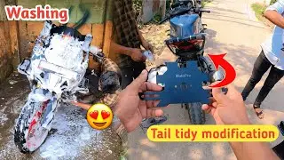 Apache RR 310 Tail Tidy Modification || Tail tidy for all motorcycle || 2025 RR 310 modified😍