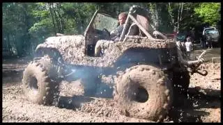 (32) 2015  JEFFREYS MUD BOG//  WADES SUNDAY MUDDY ACTION WITH JEEP