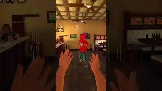 Found someone a little different. Drunk'n bar fight vr. #music #quest2 #gaming