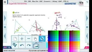 Mavi Set Geometri 1 -  Üçgende Kenarortay 📐