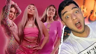 REACCIONANDO a Lola Indigo, TINI, Belinda - Niña de la Escuela (Official Video)