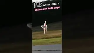 FMS 64mm Futura Wicked Low Knife Edge! #new #rc #aviation