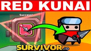 Survivor.io Red Kunai Gameplay - Legendary Kunai