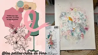 Création pas à pas d’un fond de page art journal