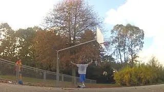Trickshot Artist Performs Incredible Basketball Tricks