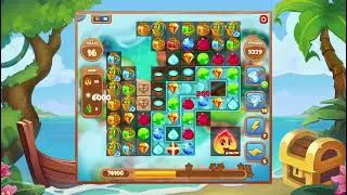 Как пройти уровень 9339 игры Сокровища Пиратов