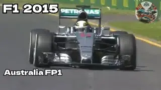Formula 1 2015 Round1 Australia Practice 1