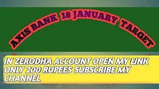 AXIS BANK 18 JANUARY TARGET Open Demate account  link     