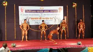 Bodybuilding Dancing pose || Rakta charitra || Raj Lanjekar || Kalyan Shree Best poser tittle winner