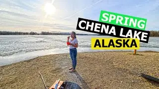 Spring Afternoon at Chena Lake, Alaska