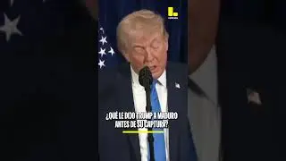 Esto le dijo Trump a Maduro antes de su captura en Venezuela