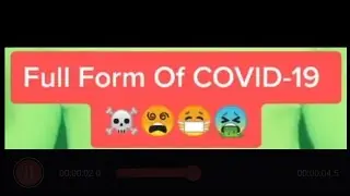 Full form of COVID 19
