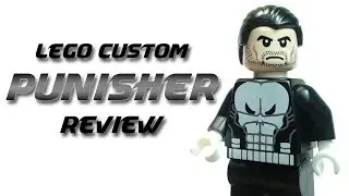 LEGO Punisher - Custom Minifigure Review