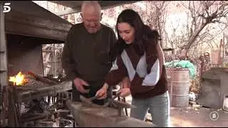 Elias, herrero de 91 años nos enseña su oficio y pasión
