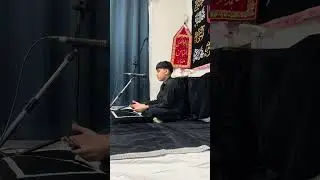 ABBAS Rizvi reciting Hizabre Dasht e Nainawa