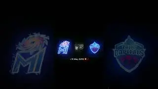 Mi Vs Dc Match Trailer #Cricket #Ipl #MiVsDc #MatchTrailer #21MayPlan #Attitude #Aggression #Shorts